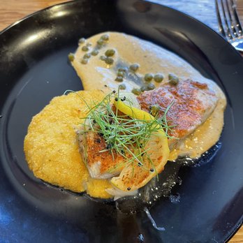 Wiley's Downtown Bistro - Halibut - New American Near Me - Spokane, Washington Wiley's Downtown Bistro - Halibut - New American Near Me - Spokane, Washington