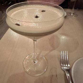 TAVERNA - Pistachio Espresso Martini - Italian Near Me - Jacksonville, Florida TAVERNA - Pistachio Espresso Martini - Italian Near Me - Jacksonville, Florida