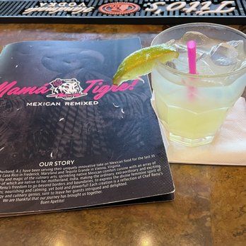 Mama Tigre - Classic margarita on the rocks - Mexican Near Me - Oakton, Virginia