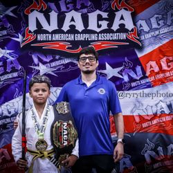 New Journey Jiu Jitsu - Proud coach of  Blaize winning expert, double gold