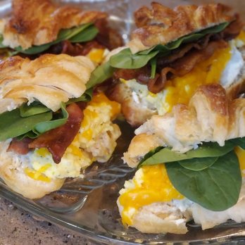 Sugar Mamas' Bakeshop -  plate of breakfast sandwiches - Bakeries Near Me - Cedaredge, Colorado