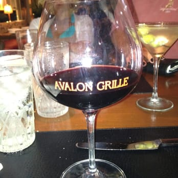 Avalon Grille - Glass of red vino - New American Near Me - Avalon, California