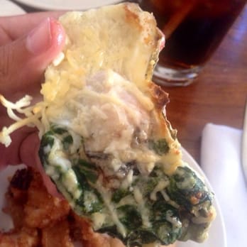 Sailor Jack's - Oysters Rockefeller, very salty and too much cheese - Seafood Near Me - Benicia, California