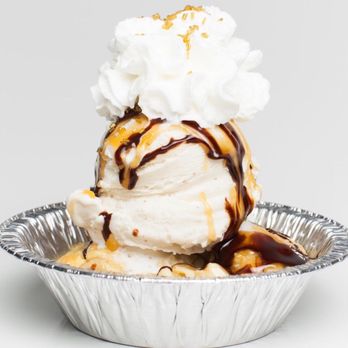 Hot Cookie Truck - The gold digger- white chocolate macadamia nut cookie with vanilla bean ice cream with hot fudge, caramel, whipped cream and sprinkles - Food Trucks Near Me - Mesa, Arizona