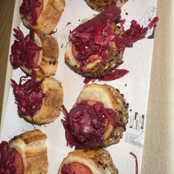 Bluebird Kitchen - Mann's Pig in a Blanket Dinner - Cocktail Bars Near Me - Bellmore, New York