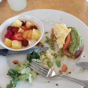 Wildberries - Avocado toast w/tomato, scrambled eggs and fruit...at Wildberries - Breakfast & Brunch Near Me - Mesa, Arizona Wildberries - Avocado toast w/tomato, scrambled eggs and fruit...at Wildberries - Breakfast & Brunch Near Me - Mesa, Arizona
