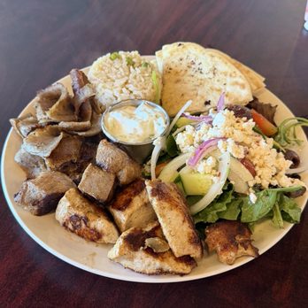 Athena's Corner - Athena's Combo Plate - Greek Near Me - Seabrook, Texas