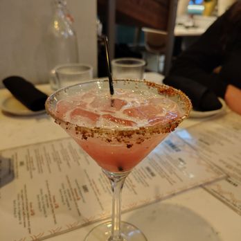Bangkok Thai Restaurant - Dragon fruit martini - Thai Near Me - Atlanta, Georgia