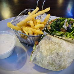 Bully's Sports Bar & Grill - Greek wrap on the secret menu