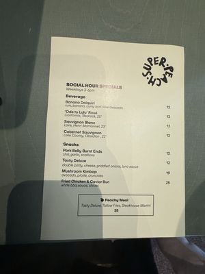 Menu photo 2 Super Peach Los Angeles, CA