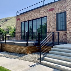 Sigillo Cellars - Sigillo Cellars tasting room with a deck in the Lakeside School building!