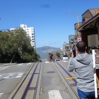 Cable Car - Powell Hyde Line - 03/12/19 - Cable Cars Near Me - San Francisco, California Cable Car - Powell Hyde Line - 03/12/19 - Cable Cars Near Me - San Francisco, California