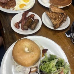 Courtyard Bagel Sandwich, Sunrise Sampler Courtyard Bagel Sandwich, Sunrise Sampler