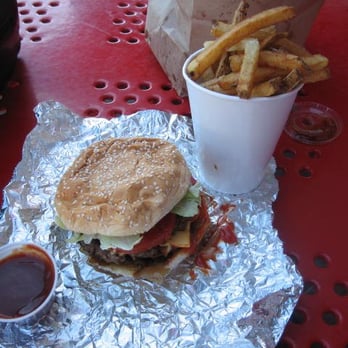 Five Guys - Burger , fries and BBQ sauce (U need to add zip to this) - Fast Food Near Me - San Marcos, California