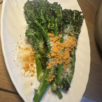 Boulevard Kitchen & Oyster Bar - Broccolini (4 stars) - Seafood Near Me - Vancouver, British Columbia