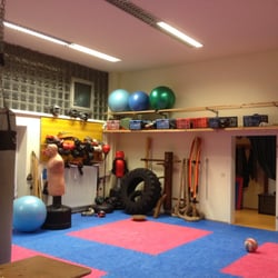 Kampflabor - Der Trainingsraum ist nicht groß, dafür sehr gut ausgestattet.