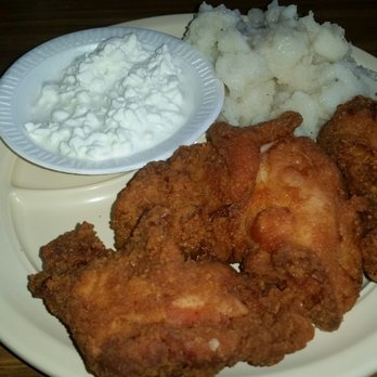 Pichler's Chicken Annie's - 3 piece chicken, German potato salad and cottage cheese - New American Near Me - Pittsburg, Kansas Pichler's Chicken Annie's - 3 piece chicken, German potato salad and cottage cheese - New American Near Me - Pittsburg, Kansas