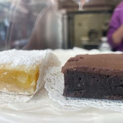 Tartes Pastry Shop - Brownie & Lemon Tart