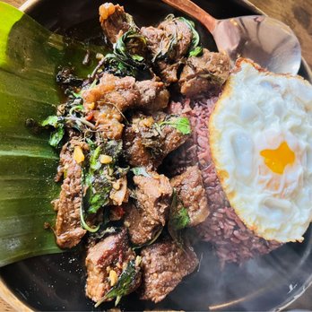 La ong - Holy Basil Rib Eye - Thai Near Me - Beverly Hills, California