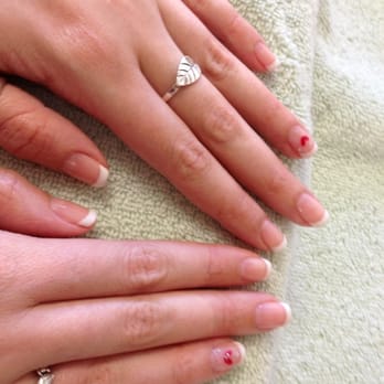 Amy's Nails Place - She did a special heart for Valentine's day! - Nail Salons Near Me - La Crescenta-Montrose, California