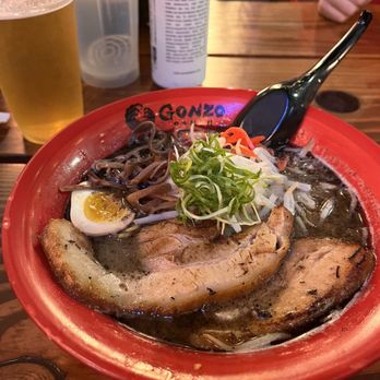 GONZO! - Black Bowl - Ramen Near Me - Carlsbad, California GONZO! - Black Bowl - Ramen Near Me - Carlsbad, California