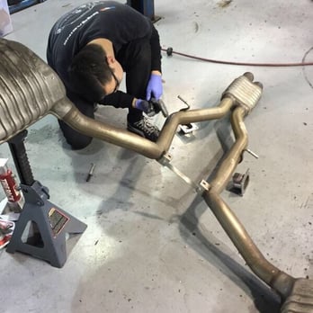 BR Racing - Cleaning around the cutout to make sure its nice and smooth!! - Auto Repair Near Me - Los Gatos, California
