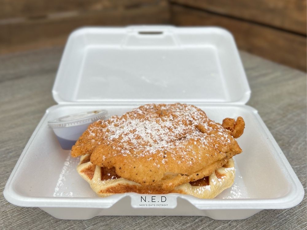 Batter Up Waffle Logo