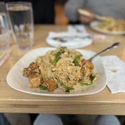 Mona’s Super Noodle - Basil fried rice with tofu
