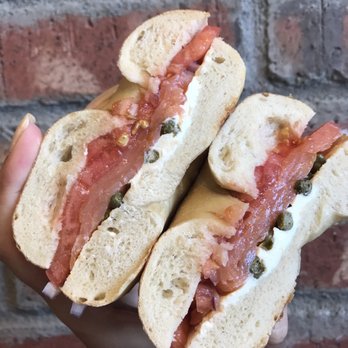 Bruegger's Bagels - The Lox bagel - Bagels Near Me - Irmo, South Carolina