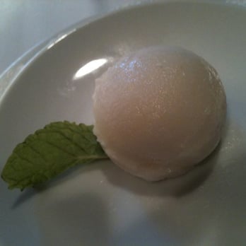 Le Crocodile Restaurant - Palate cleanser - sorbert - French Near Me - Vancouver, British Columbia Le Crocodile Restaurant - Palate cleanser - sorbert - French Near Me - Vancouver, British Columbia