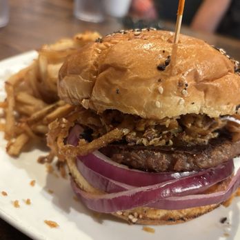 Local Goat - A delicious TN Whiskey Glazed Burger - New American Near Me - Pigeon Forge, Tennessee Local Goat - A delicious TN Whiskey Glazed Burger - New American Near Me - Pigeon Forge, Tennessee