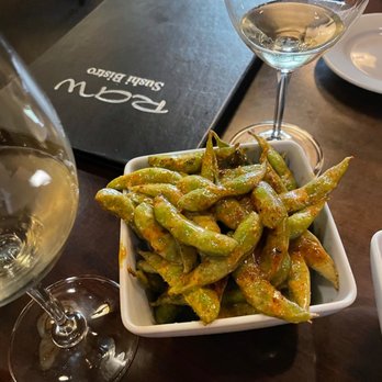 Raw Sushi Bistro - Garlic Edamame - Sushi Bars Near Me - Modesto, California