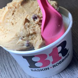 Baskin-Robbins - Non-Dairy Jamoca Chip: Jamoca Coffee-Flavored Frozen Dessert w/ Chocolate Chips & Caramel Swirls. (Vegan)