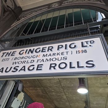 Ginger Pig - Ginger Pig Stand - Meat Shops Near Me - London, XGL Ginger Pig - Ginger Pig Stand - Meat Shops Near Me - London, XGL