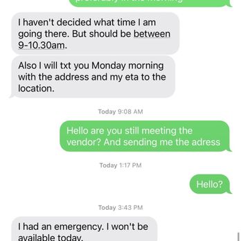 Etron Mobile - we were going back n forth tryna reschedule. Poor communication and then gets super mad after when it's his own fault for everything. - Mobile Phone Repair Near Me Etron Mobile - we were going back n forth tryna reschedule. Poor communication and then gets super mad after when it's his own fault for everything. - Mobile Phone Repair Near Me