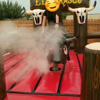 C&L Party Rentals - So realistic, even throws smoke out nostrils! - Bounce House Rentals Near Me
