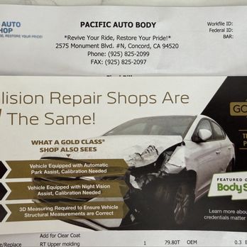 Pacific Auto Body Shop - Body Shops Near Me - Concord, California Pacific Auto Body Shop - Body Shops Near Me - Concord, California