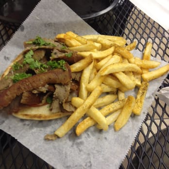 Josef's Gyros Kabob - Small gyro combo. A lot of food. - Greek Near Me - Appleton, Wisconsin