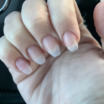 Bebe Nails - After 2 1/2 hours this is what I left with - Nail Salons Near Me - Overland Park, Kansas Bebe Nails - After 2 1/2 hours this is what I left with - Nail Salons Near Me - Overland Park, Kansas