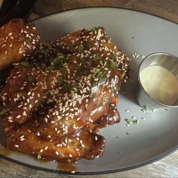 The Vault - 8 wings with blue cheese. - American Near Me - Pompano Beach, Florida