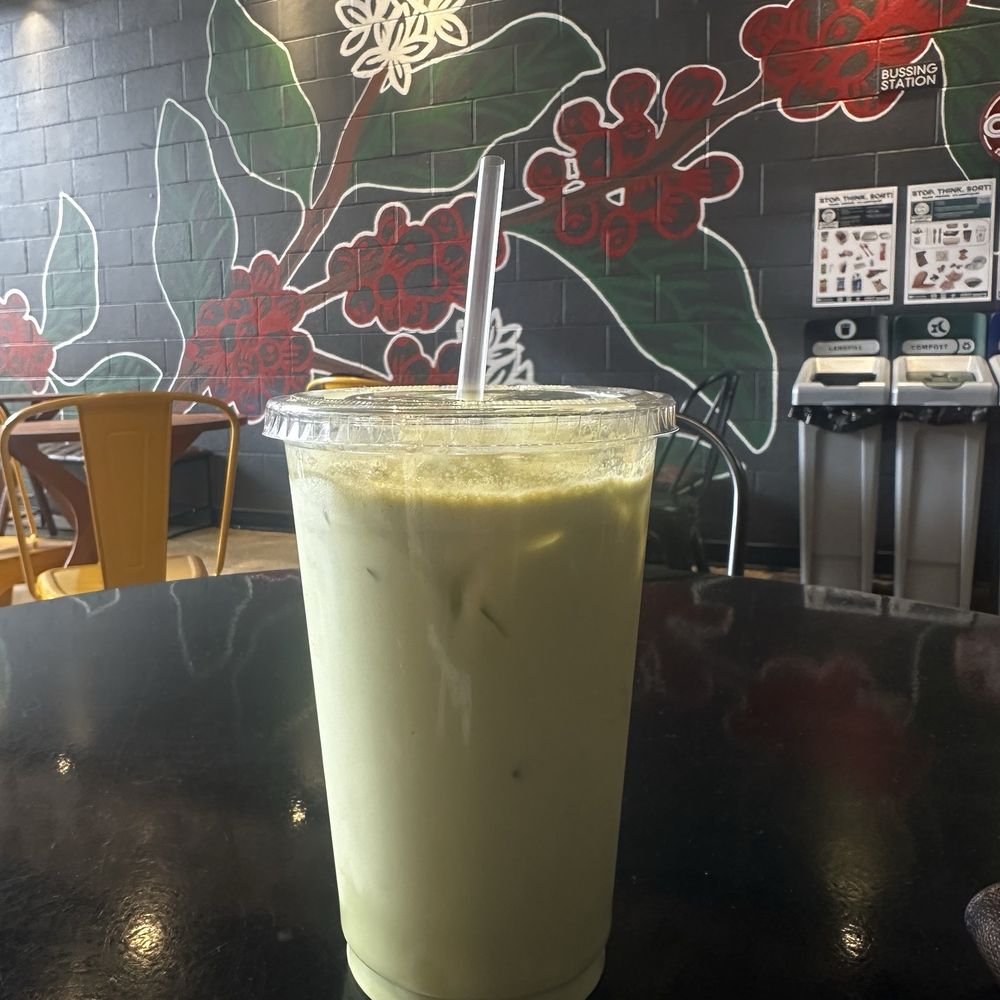 COF& - Iced Matcha - Cafes Near Me - Bellingham, Washington