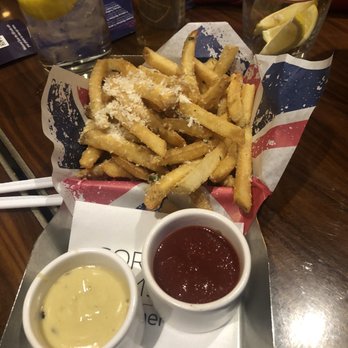 Gordon Ramsay Burger Las Vegas - Truffle Parmesan fries - Burgers Near Me - Las Vegas, Nevada