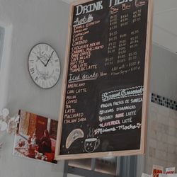 Café Miriam- City Park - Drink Menu
