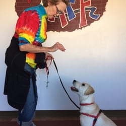 All FUR Fun Training and Event Center - Another dog owner took Molly & my picture.