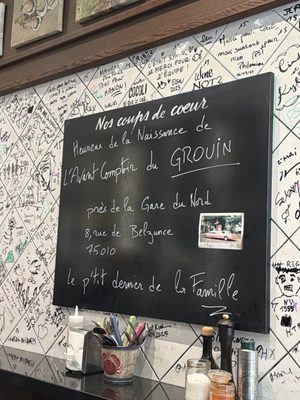 Menu photo 1 L'Avant Comptoir de la Mer Paris, 75 Menu photo 1 L'Avant Comptoir de la Mer Paris, 75