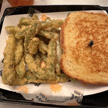 Habit Burger & Grill - The green beans and half a sandwich. The green beans had sandwich guts all over them making them soggy. - Salad Near Me - Ceres, California Habit Burger & Grill - The green beans and half a sandwich. The green beans had sandwich guts all over them making them soggy. - Salad Near Me - Ceres, California
