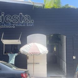 Siesta Day Club + Juice Bar - Outside front shot of the place