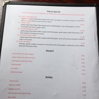 Siri Thai - Menu 02/27/207 - Thai Near Me - Portland, Oregon Siri Thai - Menu 02/27/207 - Thai Near Me - Portland, Oregon