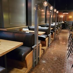 Murillo's Upholstery - Find our work at 1842 Michael Minas pub at the MGM grand !