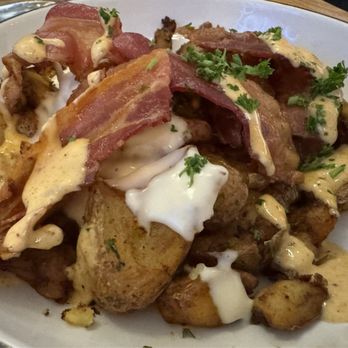 I Egg You - Somewhat loaded potatoes with bacon - Breakfast & Brunch Near Me - Washington, DC, District of Columbia I Egg You - Somewhat loaded potatoes with bacon - Breakfast & Brunch Near Me - Washington, DC, District of Columbia